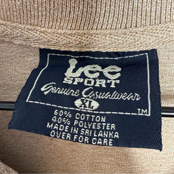 Vintage Cleveland Browns Football Tan Polo Collared Shirts men’s size XL - Picture 4 of 6